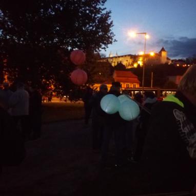 Lampionový průvod 28.10.2019