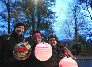 Kašperské hory Family Pride  2023 Lampionový průvod za tradiční rodinné hodnoty