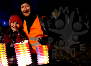 Kašperské hory Family Pride  2023 Lampionový průvod za tradiční rodinné hodnoty